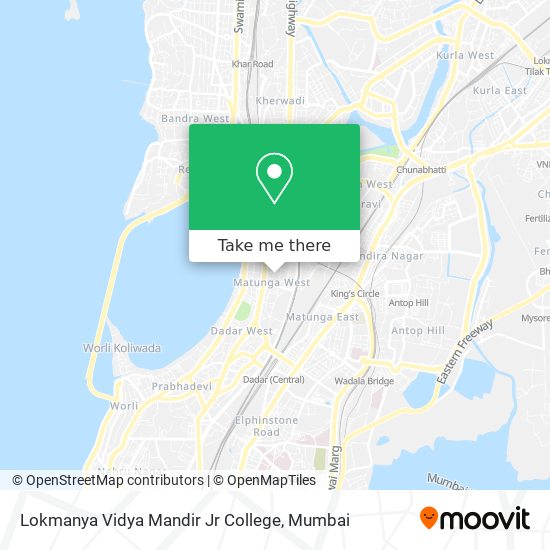 Lokmanya Vidya Mandir Jr College map