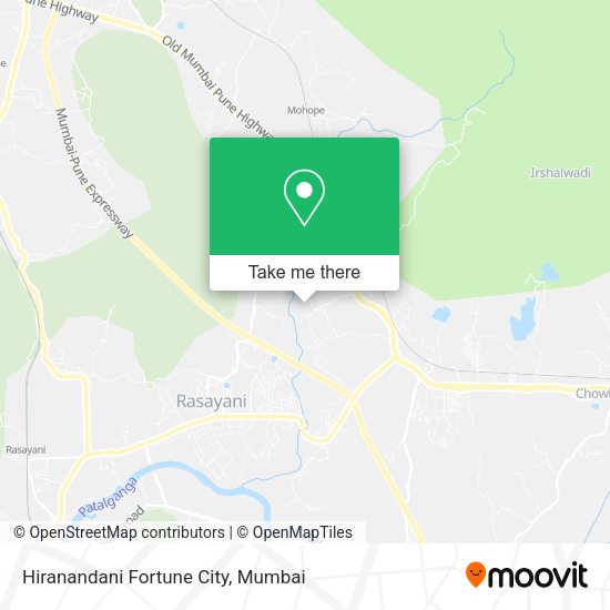 Hiranandani Fortune City map