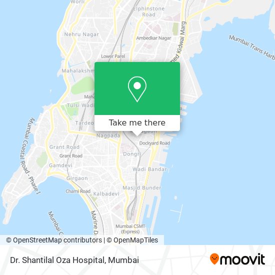 Dr. Shantilal Oza Hospital map