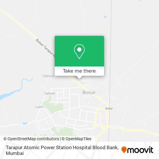 Tarapur Atomic Power Station Hospital Blood Bank map