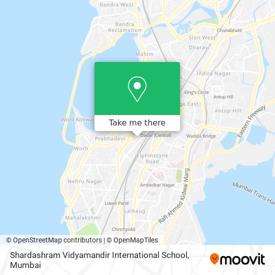 Shardashram Vidyamandir International School map