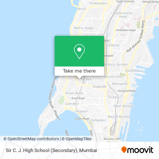Sir C. J. High School (Secondary) map