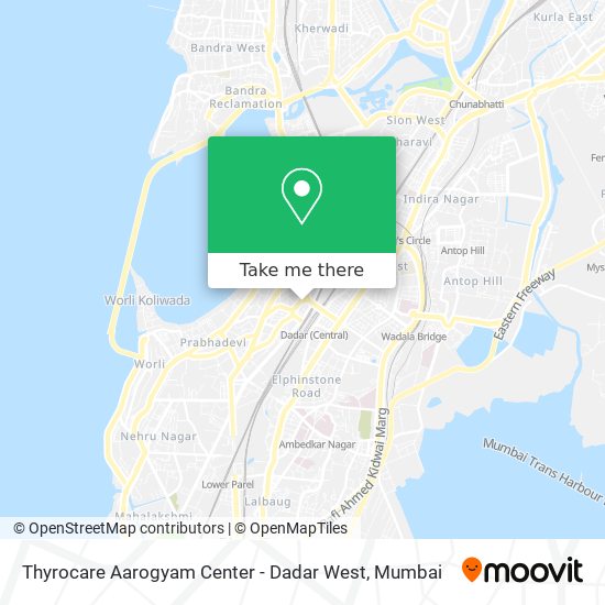 Thyrocare Aarogyam Center - Dadar West map