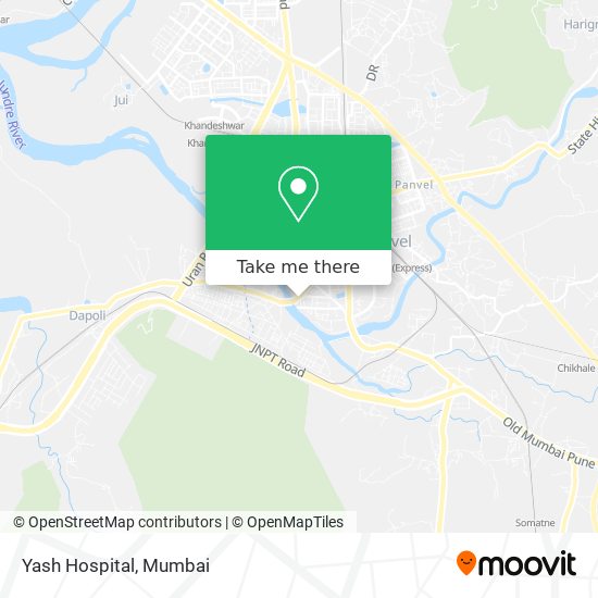 Yash Hospital map