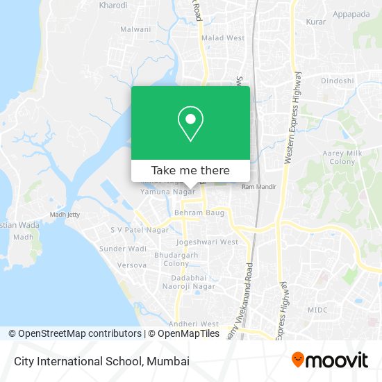 City International School map