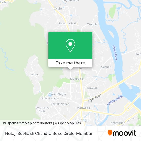 Netaji Subhash Chandra Bose Circle map