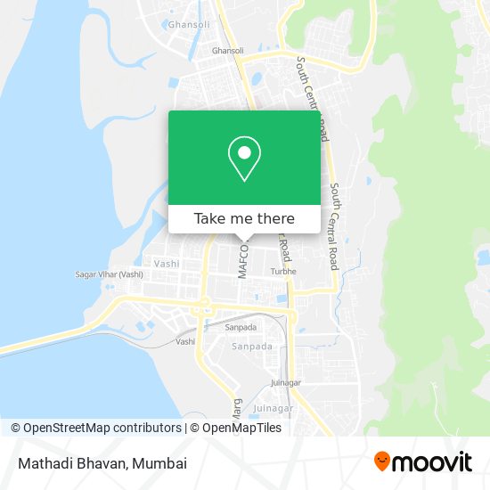 Mathadi Bhavan map