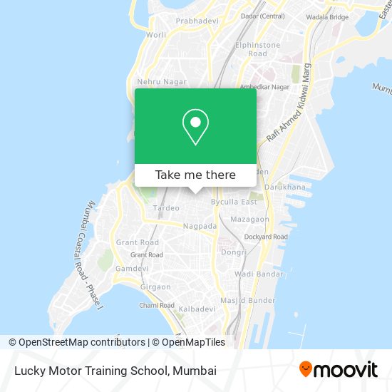 Lucky Motor Training School map