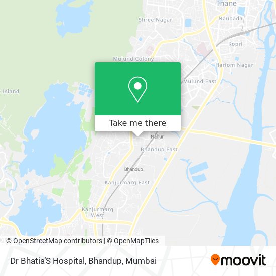 Dr Bhatia’S Hospital, Bhandup map