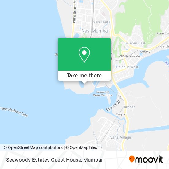 Seawoods Estates Guest House map