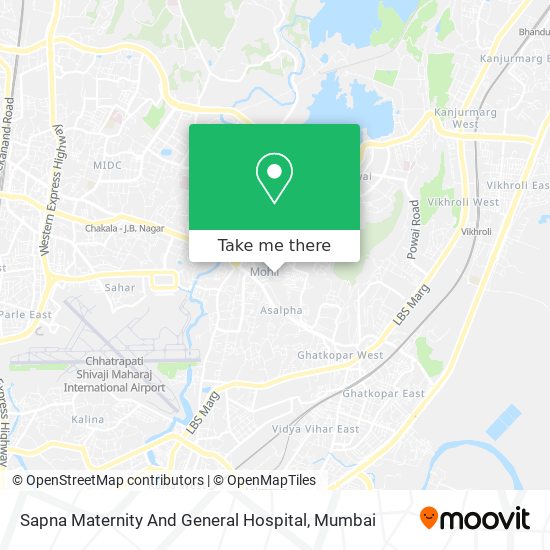 Sapna Maternity And General Hospital map