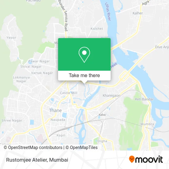 Rustomjee Atelier map