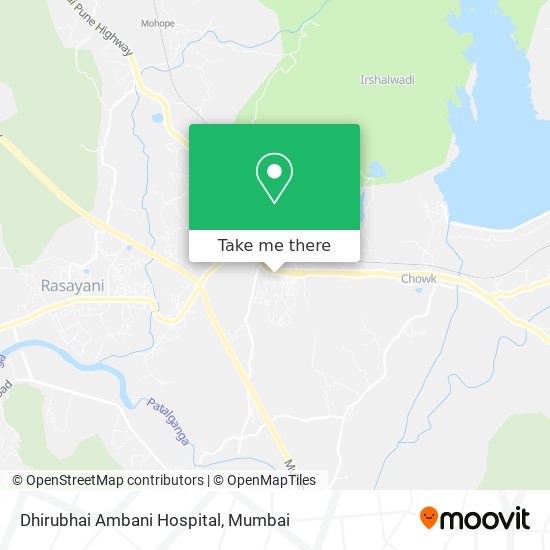 Dhirubhai Ambani Hospital map