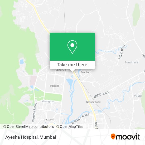 Ayesha Hospital map
