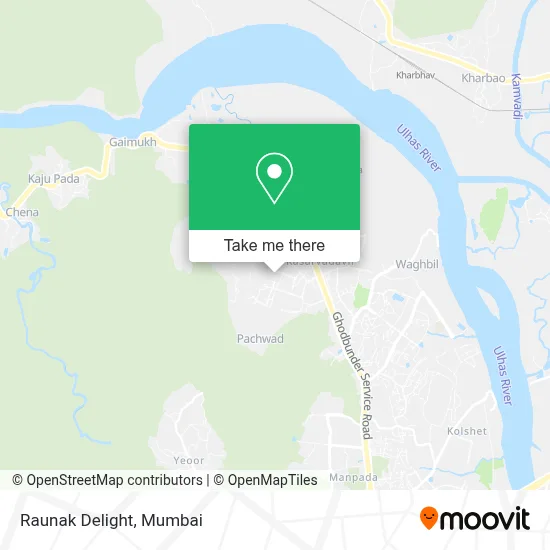 Raunak Delight map