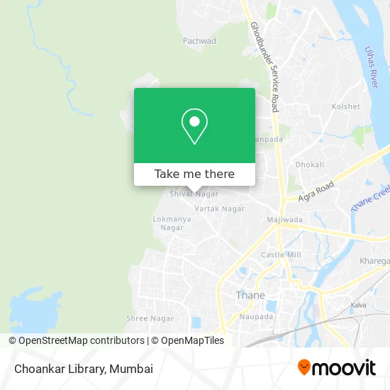 Choankar Library map