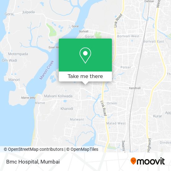 Bmc Hospital map