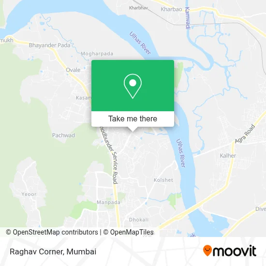 Raghav Corner map