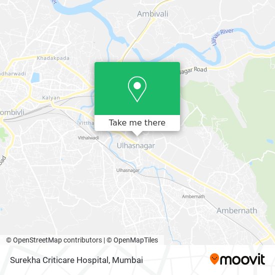 Surekha Criticare Hospital map