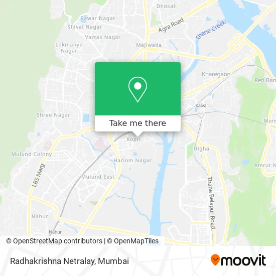 Radhakrishna Netralay map