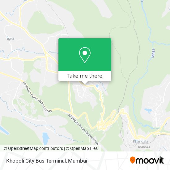 Khopoli City Bus Terminal map