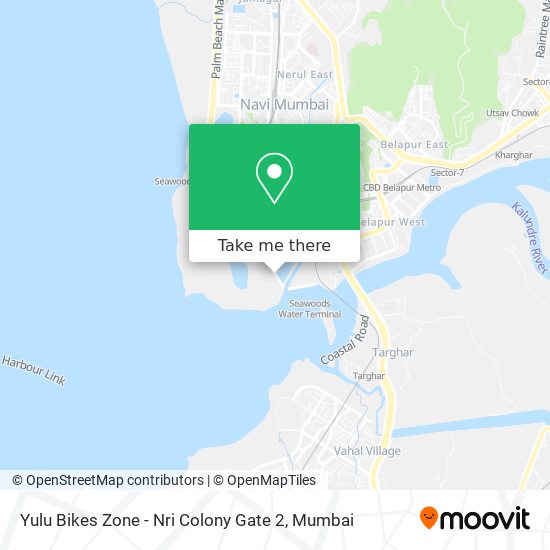 Yulu Bikes Zone - Nri Colony Gate 2 map