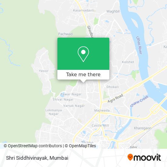 Shri Siddhivinayak map