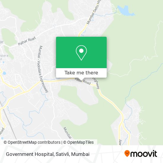 Government Hospital, Sativli map
