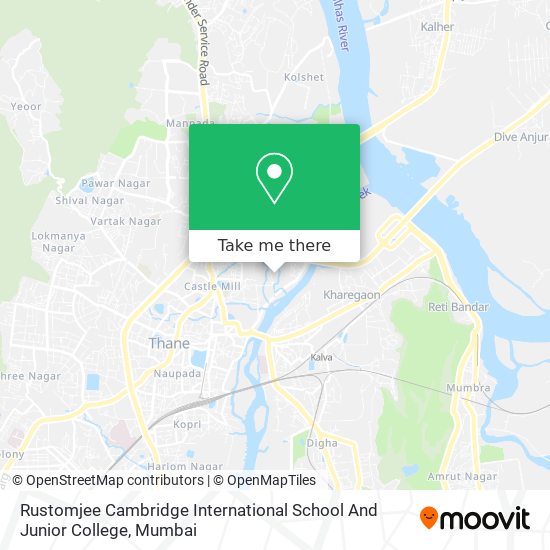 Rustomjee Cambridge International School And Junior College map