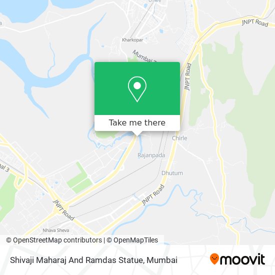 Shivaji Maharaj And Ramdas Statue map