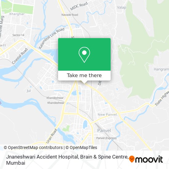 Jnaneshwari Accident Hospital, Brain & Spine Centre map