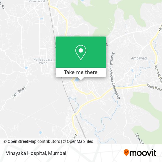 Vinayaka Hospital map