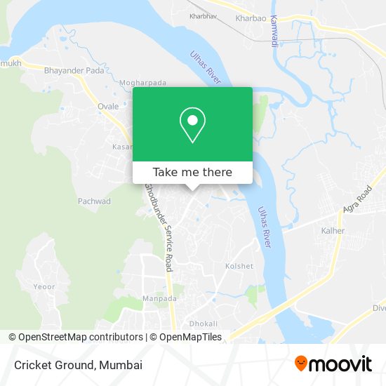 Cricket Ground map