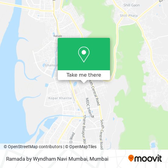 Ramada by Wyndham Navi Mumbai map