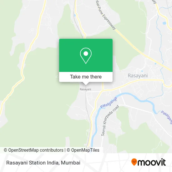 Rasayani Station India map