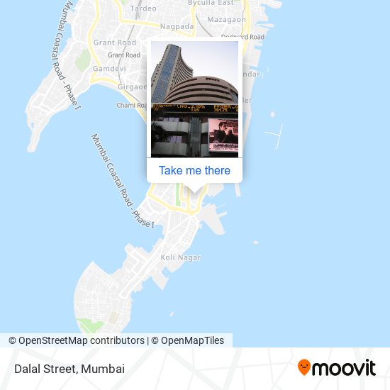 Dalal Street map