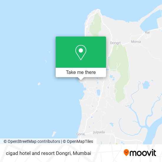 cigad hotel and resort Dongri map