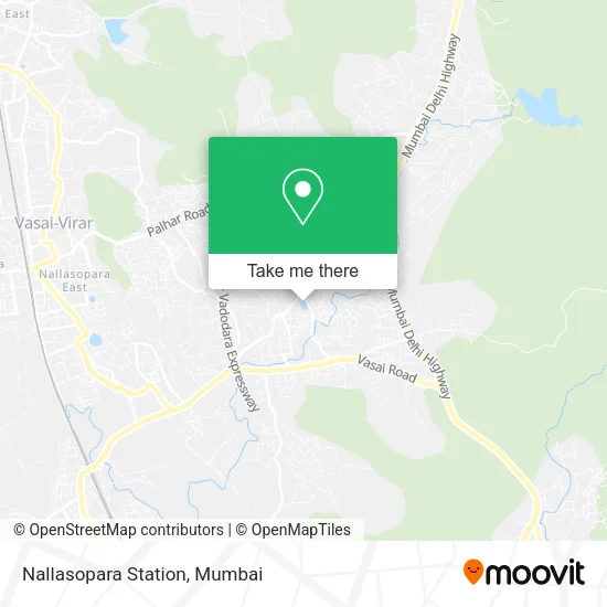 Nallasopara Station map