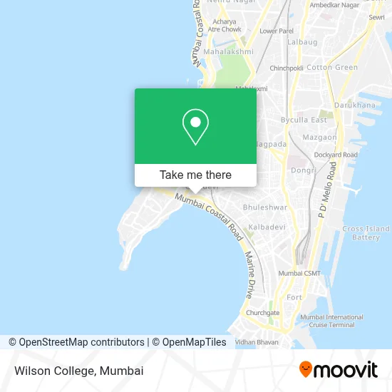 Wilson College map