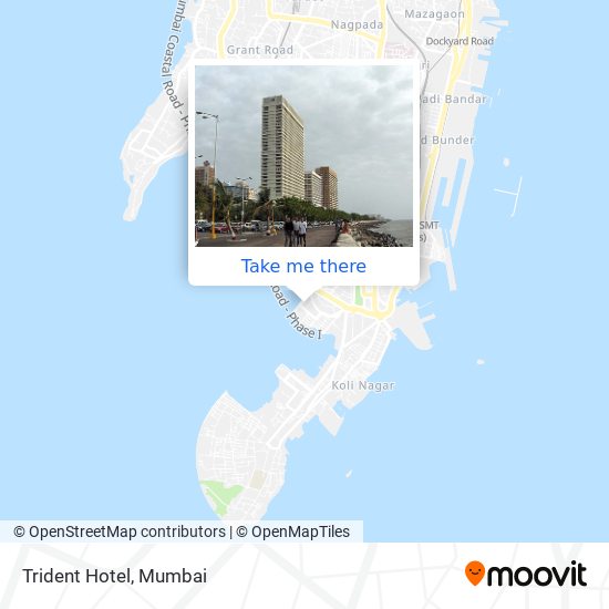 Trident Hotel map