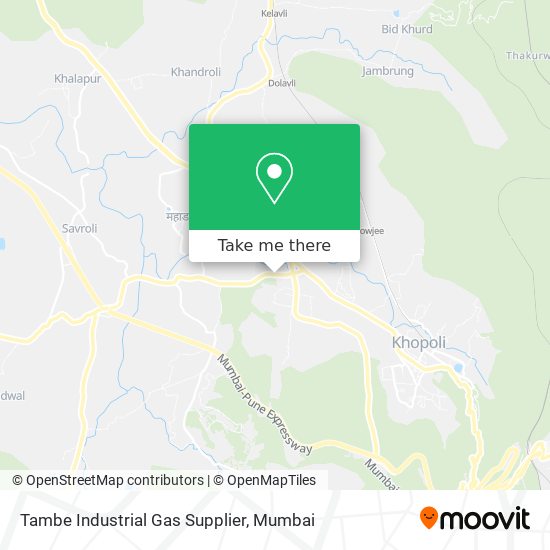 Tambe Industrial Gas Supplier map