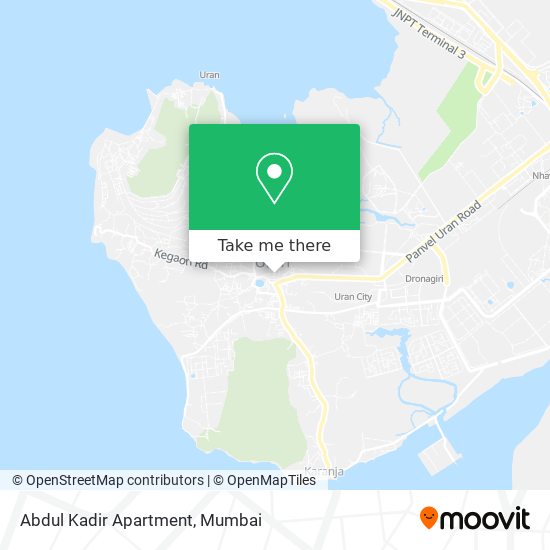 Abdul Kadir Apartment map