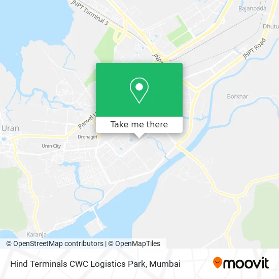 Hind Terminals CWC Logistics Park map