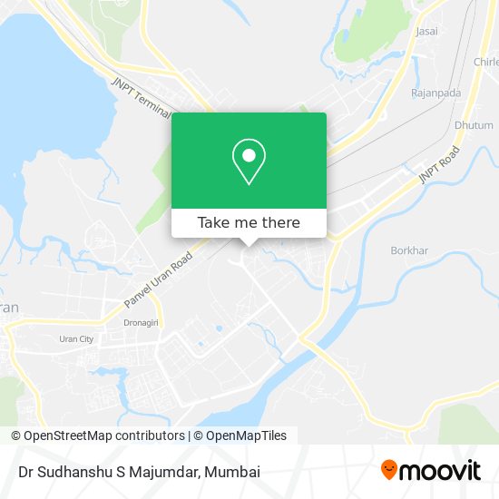 Dr Sudhanshu S Majumdar map