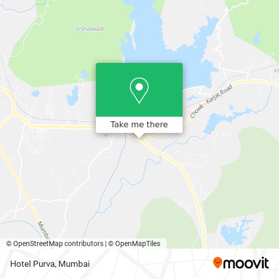 Hotel Purva map