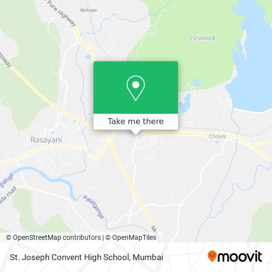 St. Joseph Convent High School map