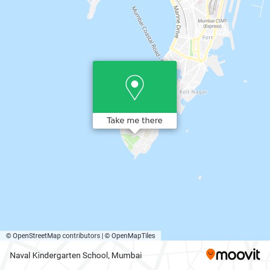 Naval Kindergarten School map