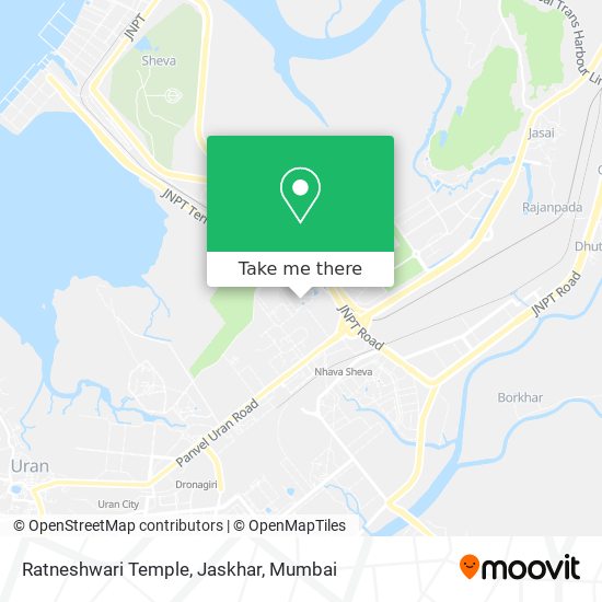 Ratneshwari Temple, Jaskhar map