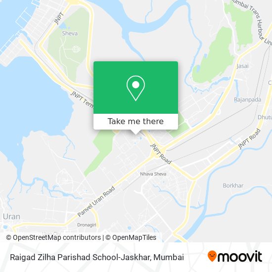Raigad Zilha Parishad School-Jaskhar map