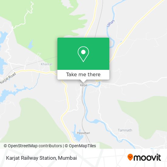 Karjat Railway Station map